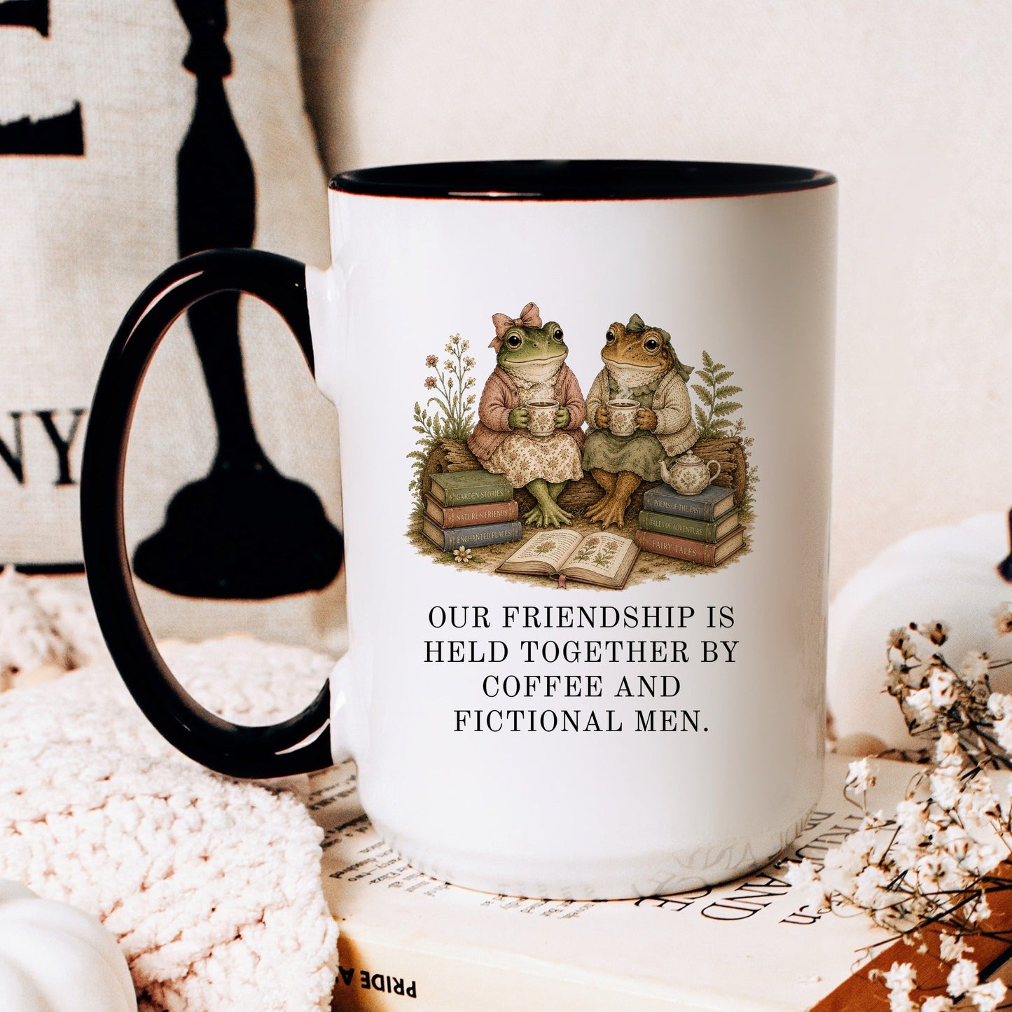 Coffee And Fictional Men Mug