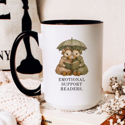 Emotional Support Readers Mug