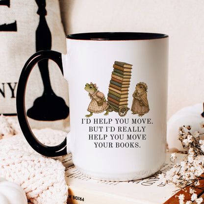 Help You Move Your Books Mug