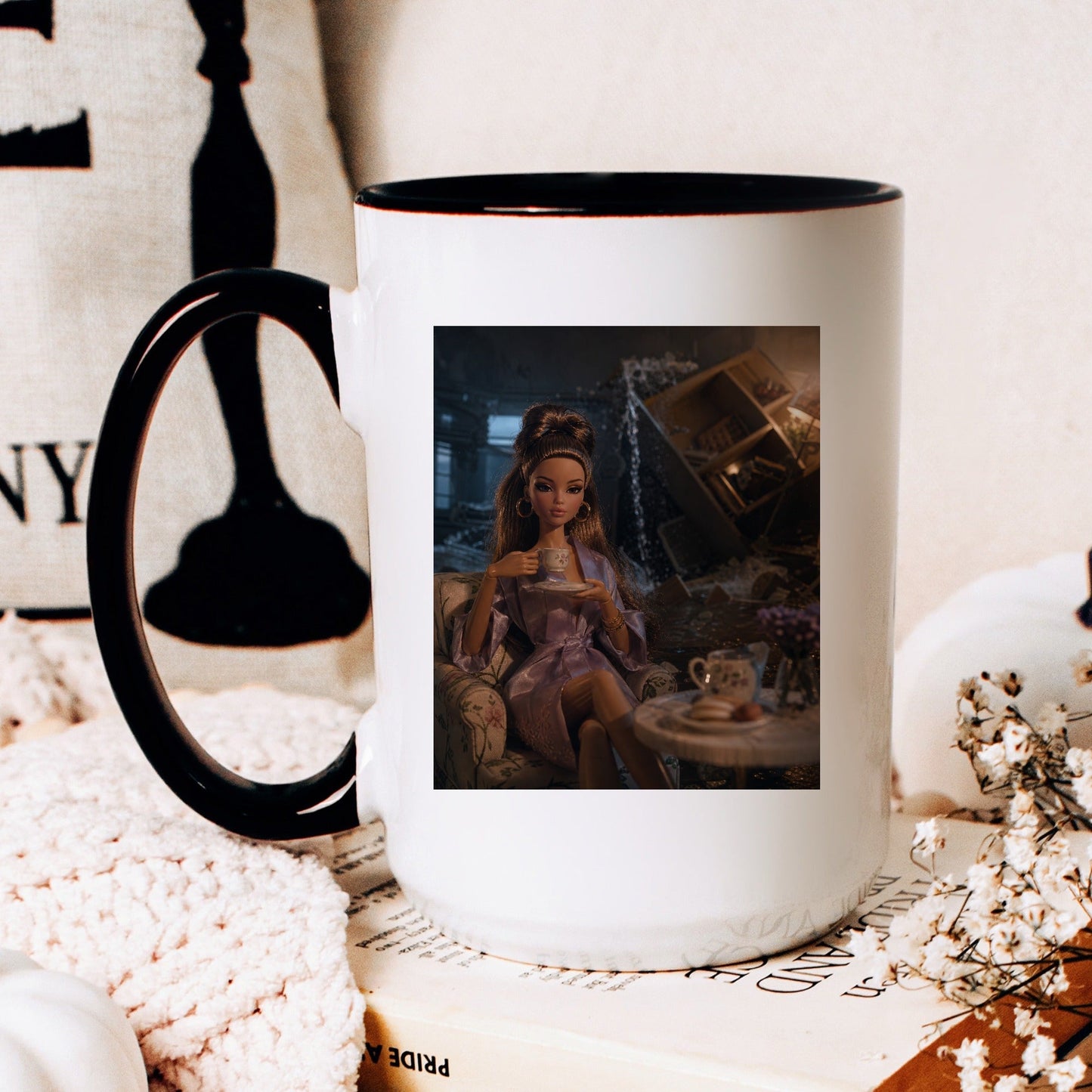 Unbothered Doll Face Mug