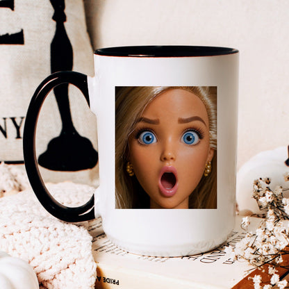 Offended Doll Face Mug
