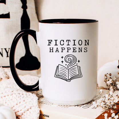 Fiction Happens Coffee Mug