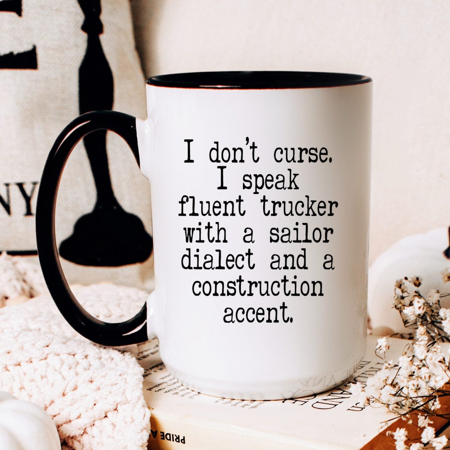Lifestyle Photo #2 Fluent Trucker Sailor Dialect Mug