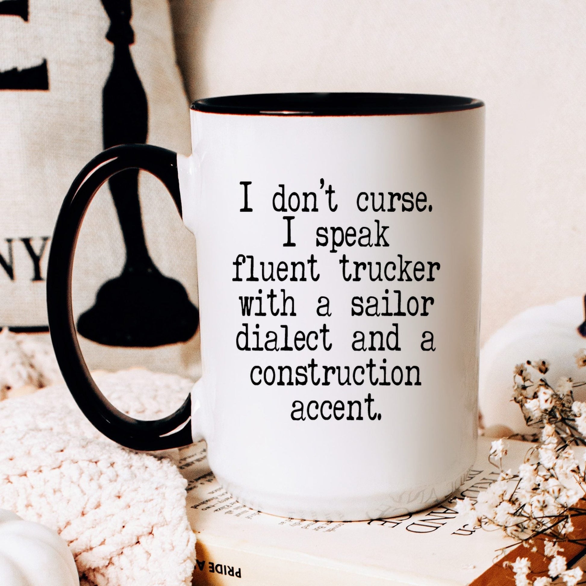 Lifestyle Photo #2 Fluent Trucker Sailor Dialect Mug
