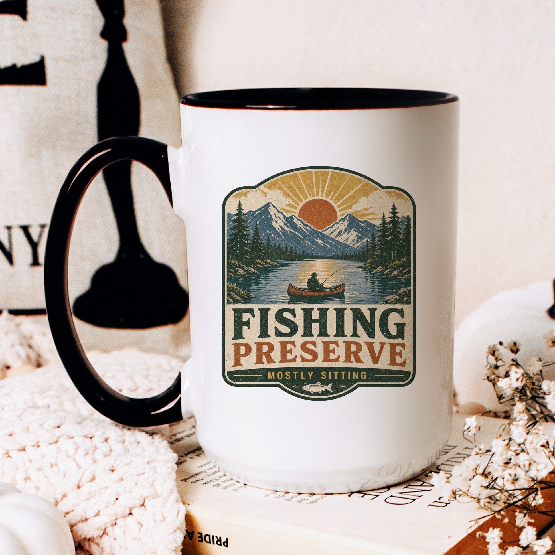Lifestyle Photo #2 Fishing Preserve Mug