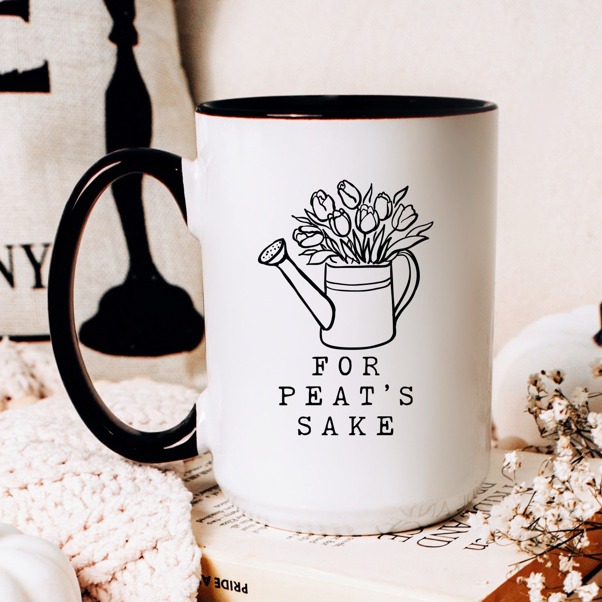 Oh For Peat's Sake coffee mug