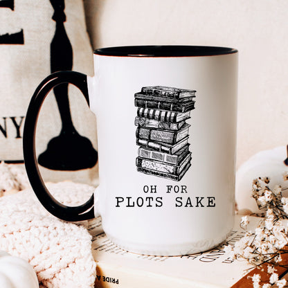 Oh For Plot's Sake Coffee Mug