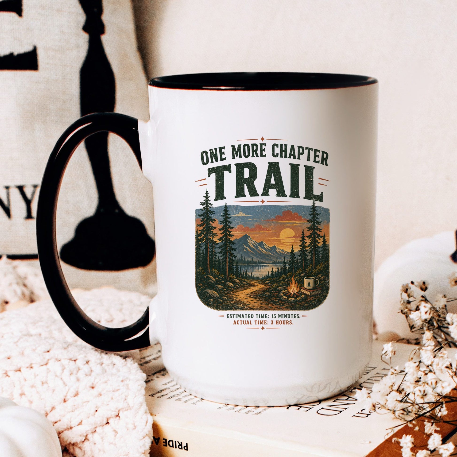Lifestyle Photo #2 One More Chapter Trail Mug