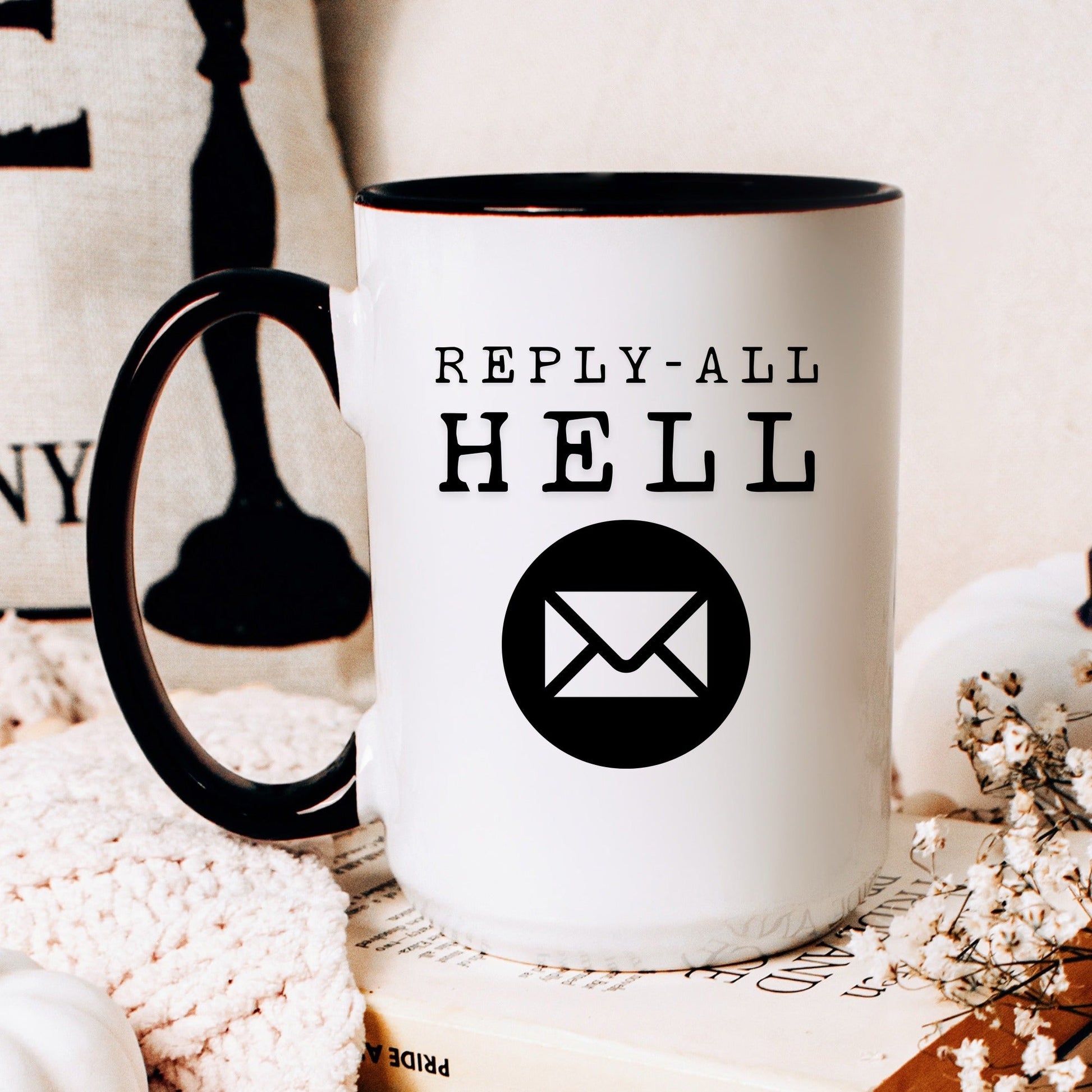 Reply-All Hell coffee mug