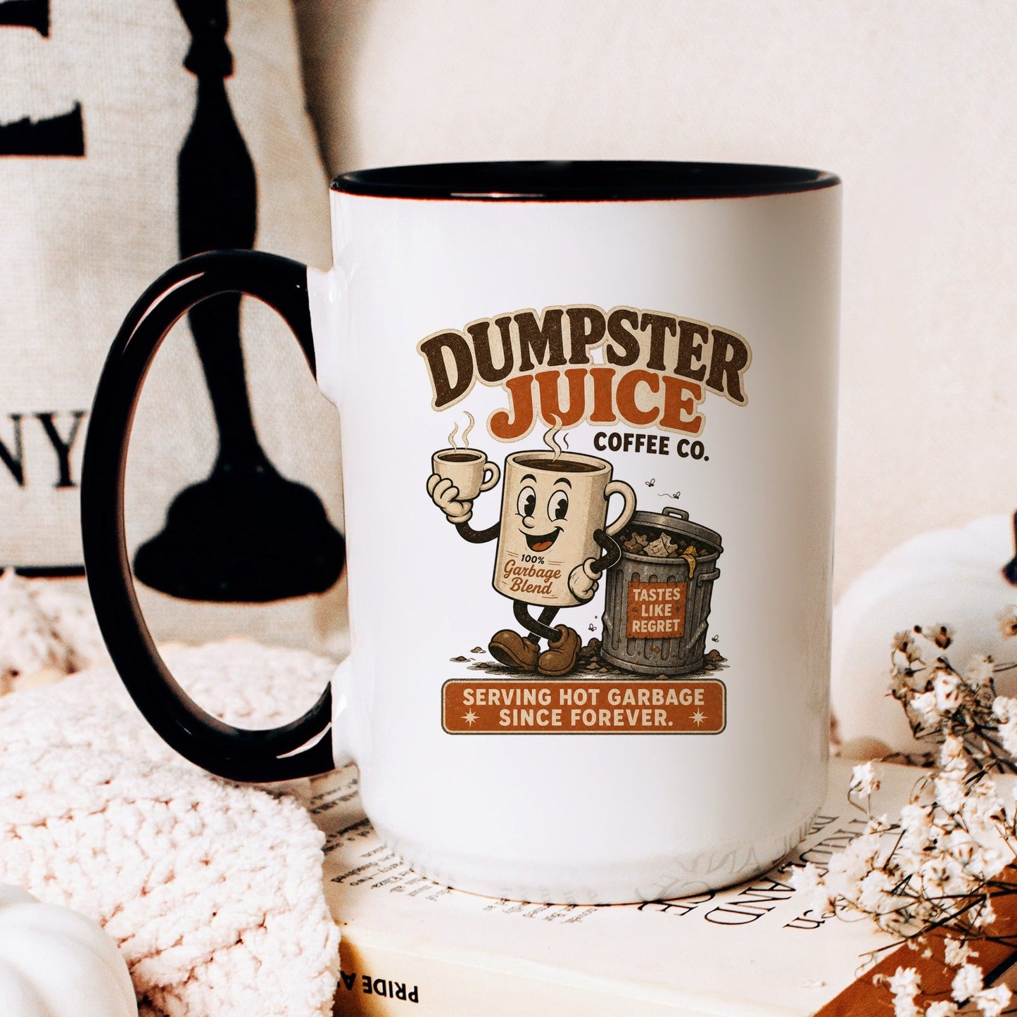 Dumpster Juice Mug - lifestyle photo