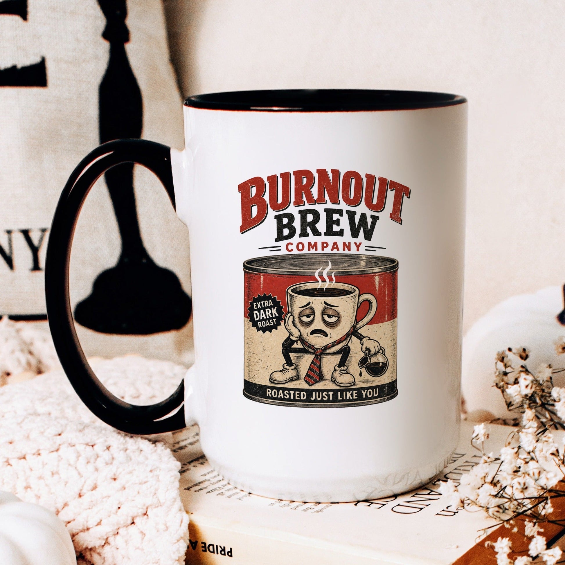 Burnout Brew Mug - lifestyle photo