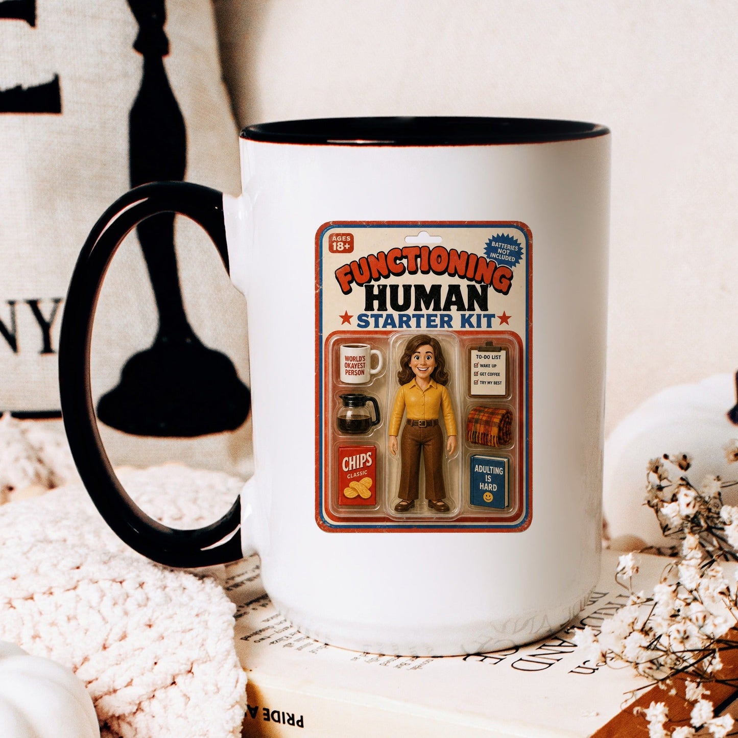 Functioning Human Kit for Her Mug - lifestyle photo