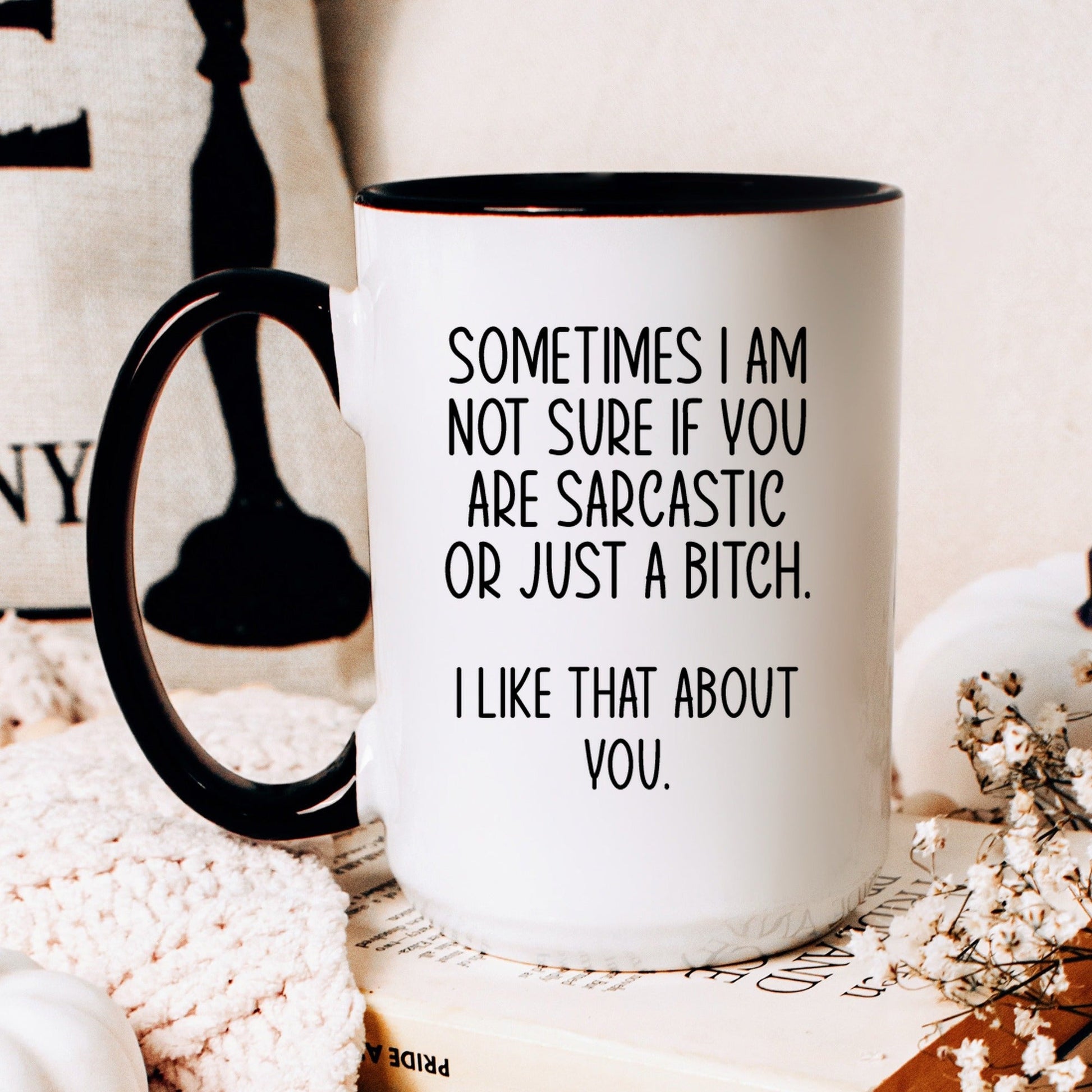 Funny best friend coffee mug lifestyle