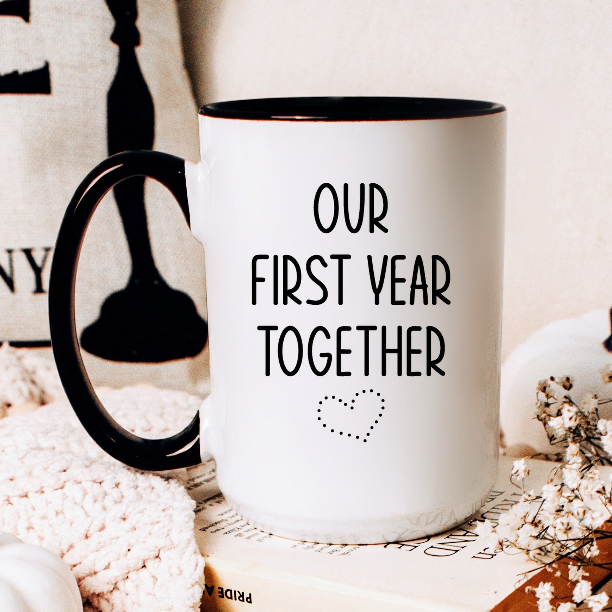 Funny valentine coffee mug lifestyle