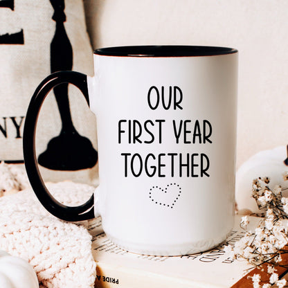 Funny valentine coffee mug lifestyle