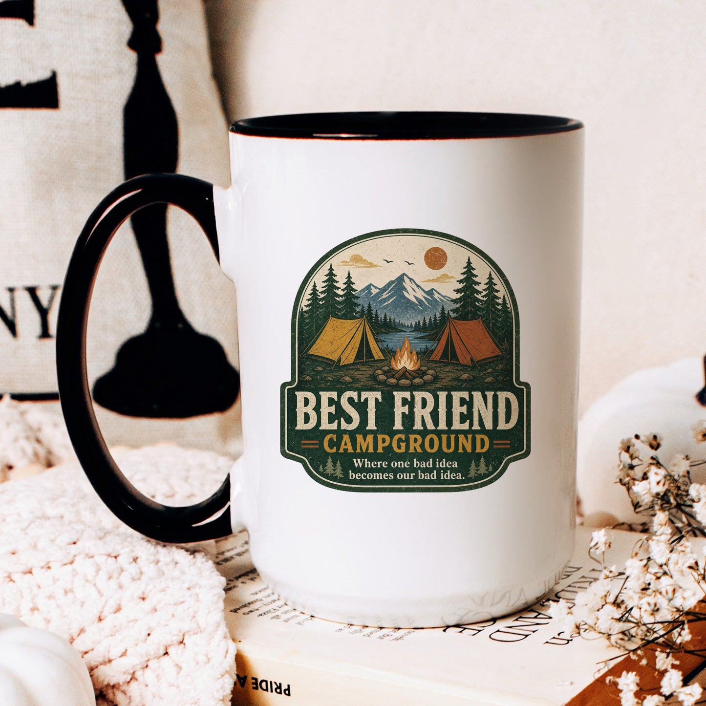 Best Friend Campground Mug