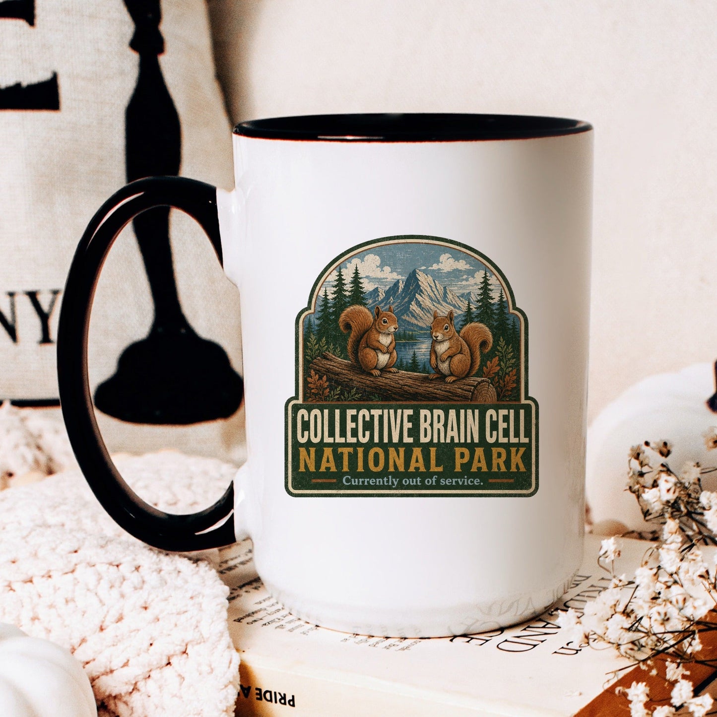 Collective Brain Cell Park Mug - lifestyle photo