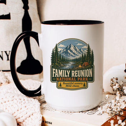 Family Reunion coffee mug scene 2