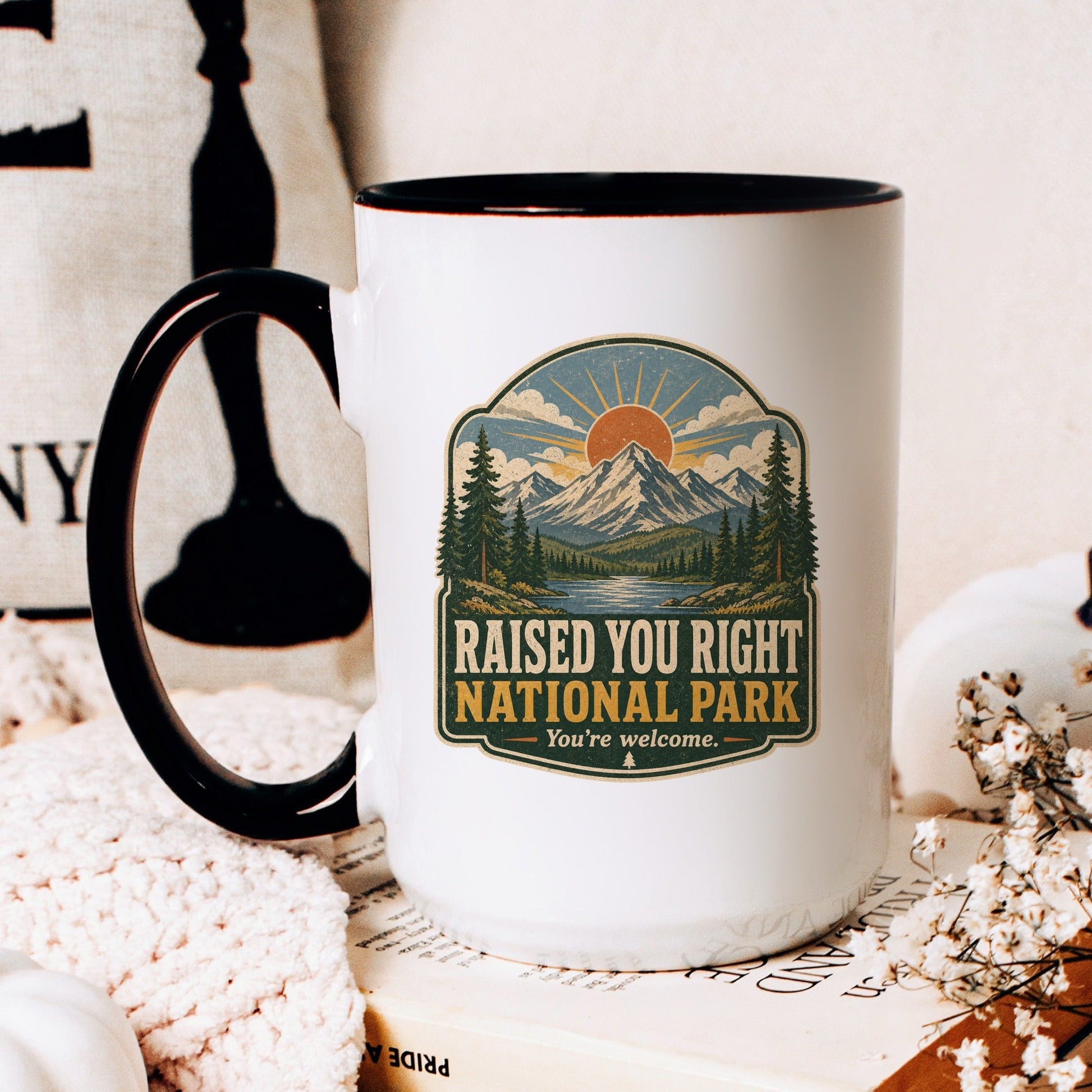 Raised You Right coffee mug scene 2
