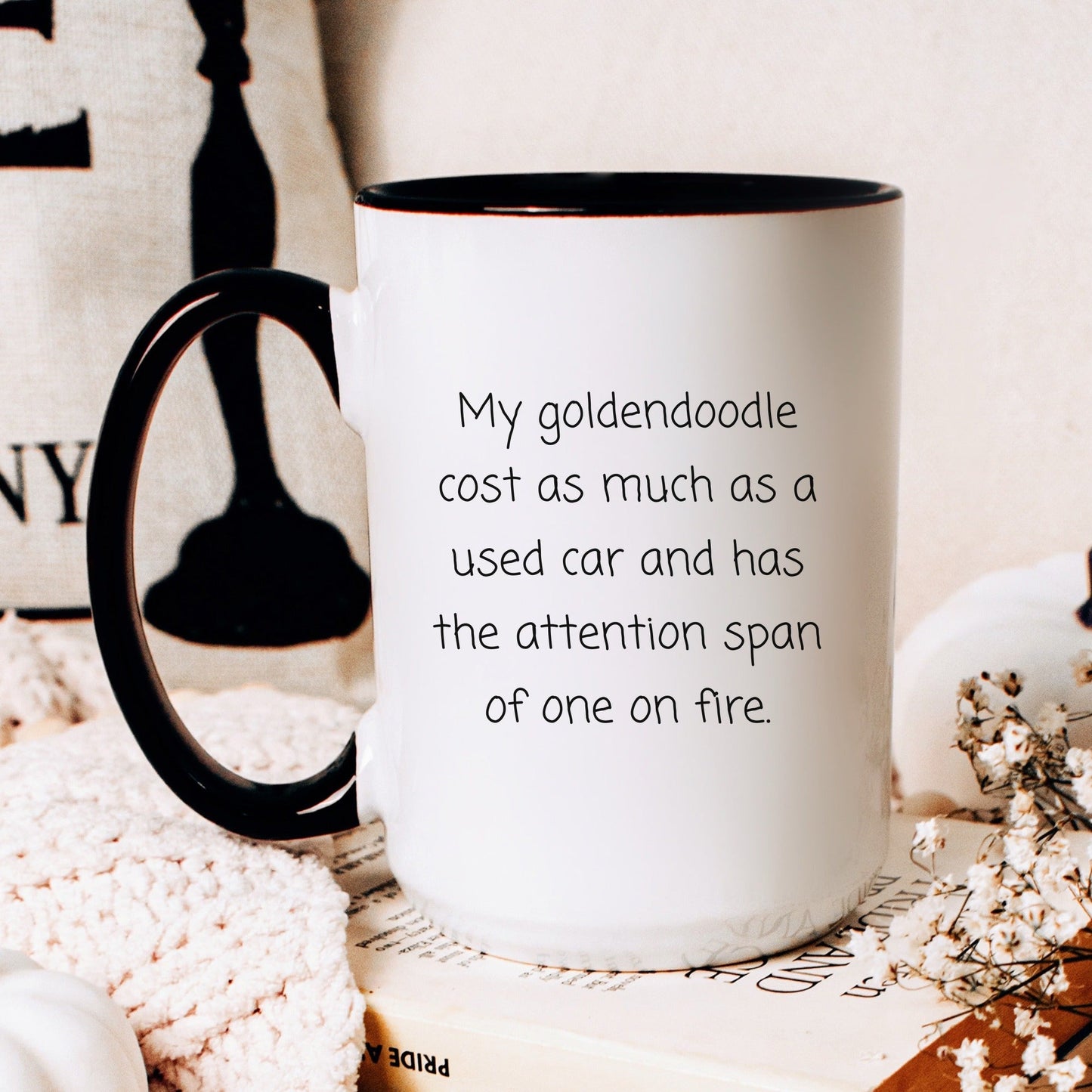 Goldendoodle coffee mug