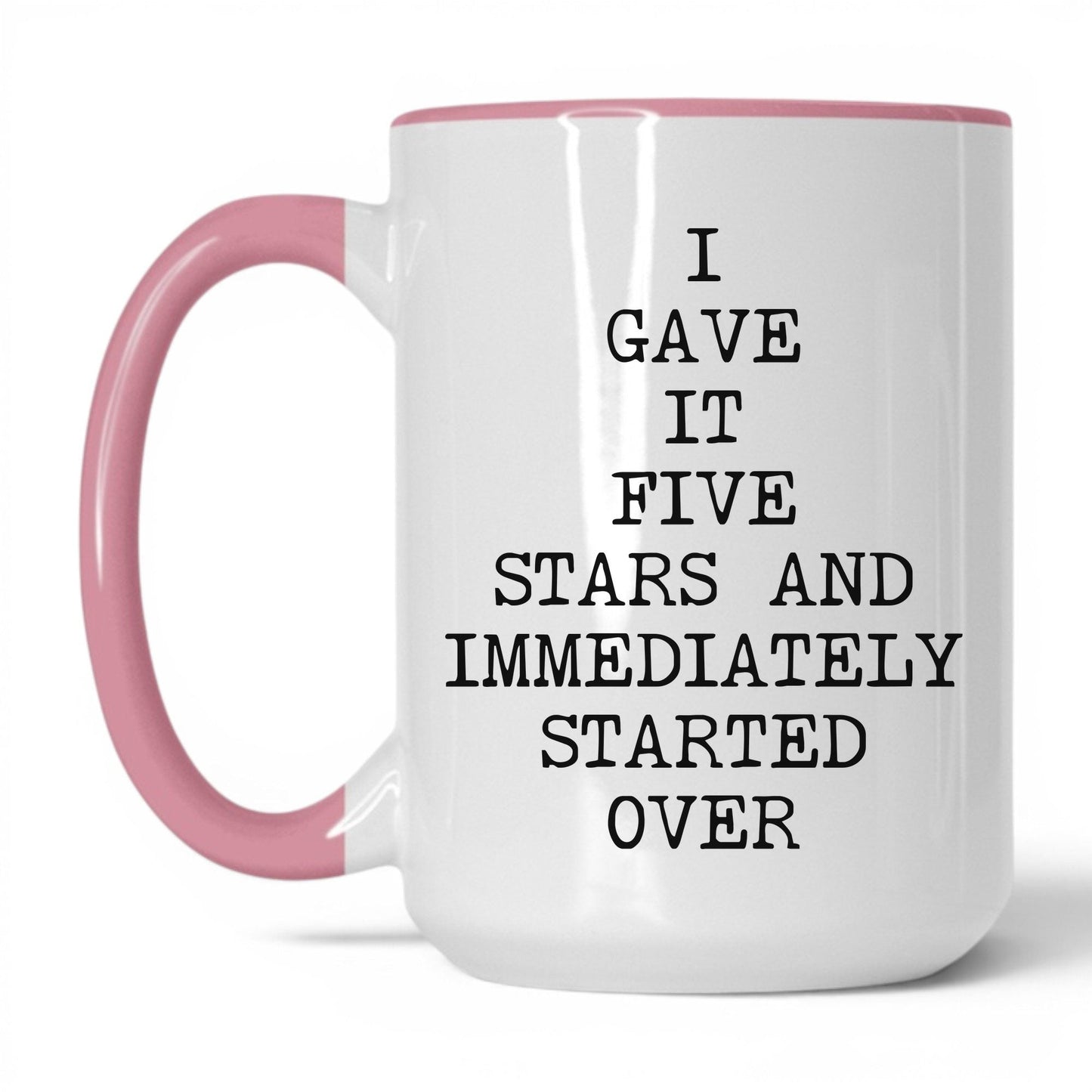 Five Stars Started Over Coffee Mug