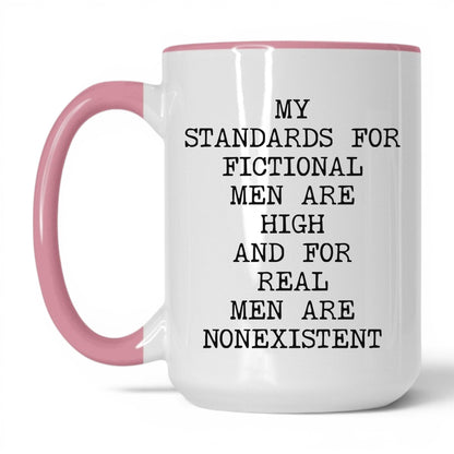 Standards for Fictional Men Coffee Mug