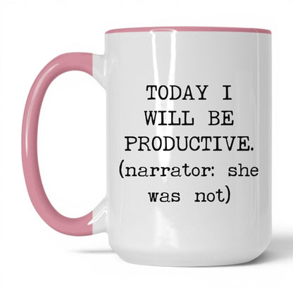 Productive Narrator Coffee Mug