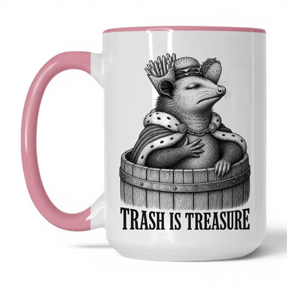 Trash Is Treasure Opossum Coffee Mug