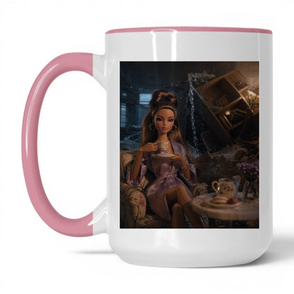Unbothered Doll Face Coffee Mug