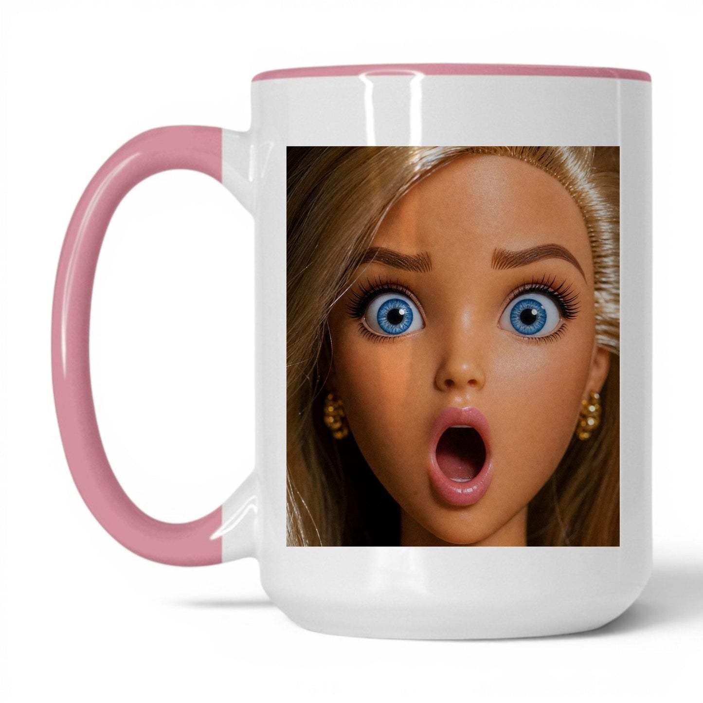 Offended Doll Face Coffee Mug