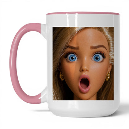 Offended Doll Face Coffee Mug