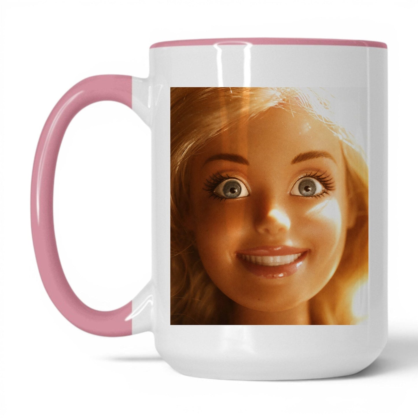 Unhinged Doll Face Coffee Mug