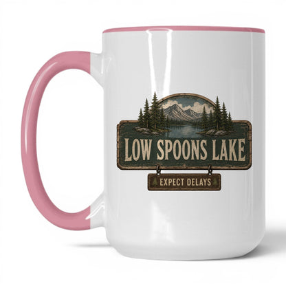 Low Spoons Lake Coffee Mug