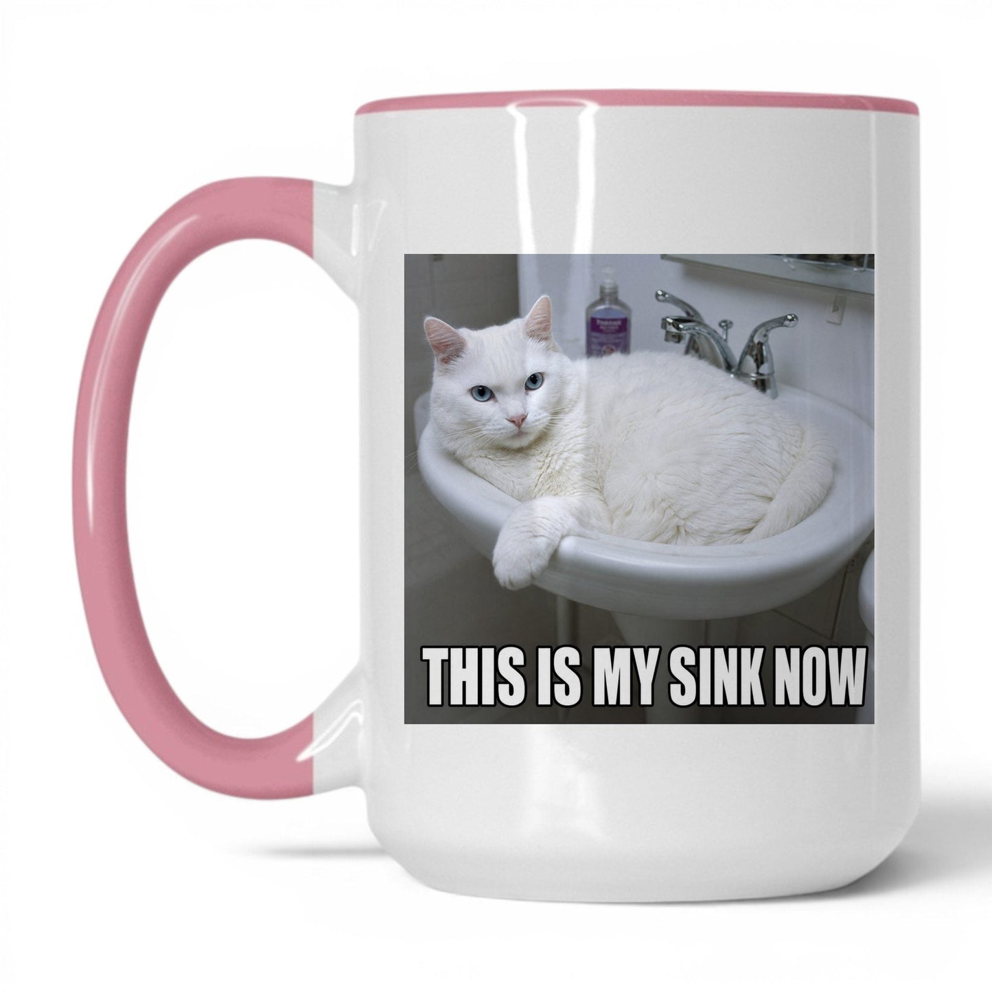 This Is My Sink Now Cat Coffee Mug