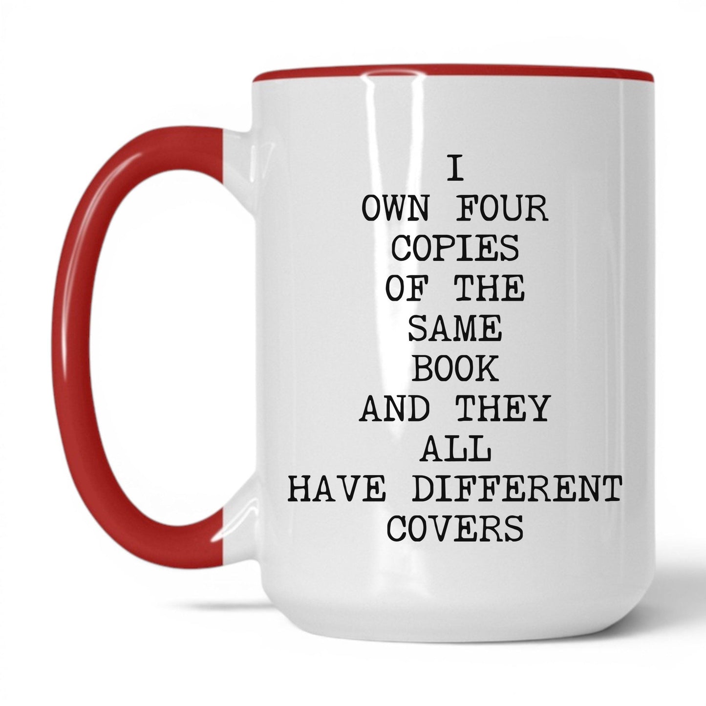 Four Copies Different Covers Coffee Mug