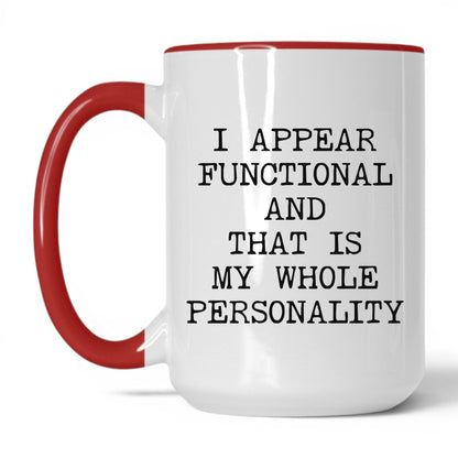 Appear Functional Whole Personality Mug
