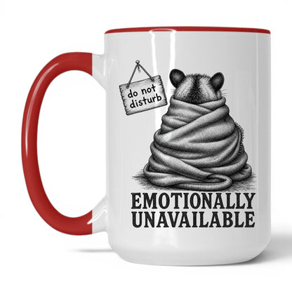 Emotionally Unavailable Opossum Mug