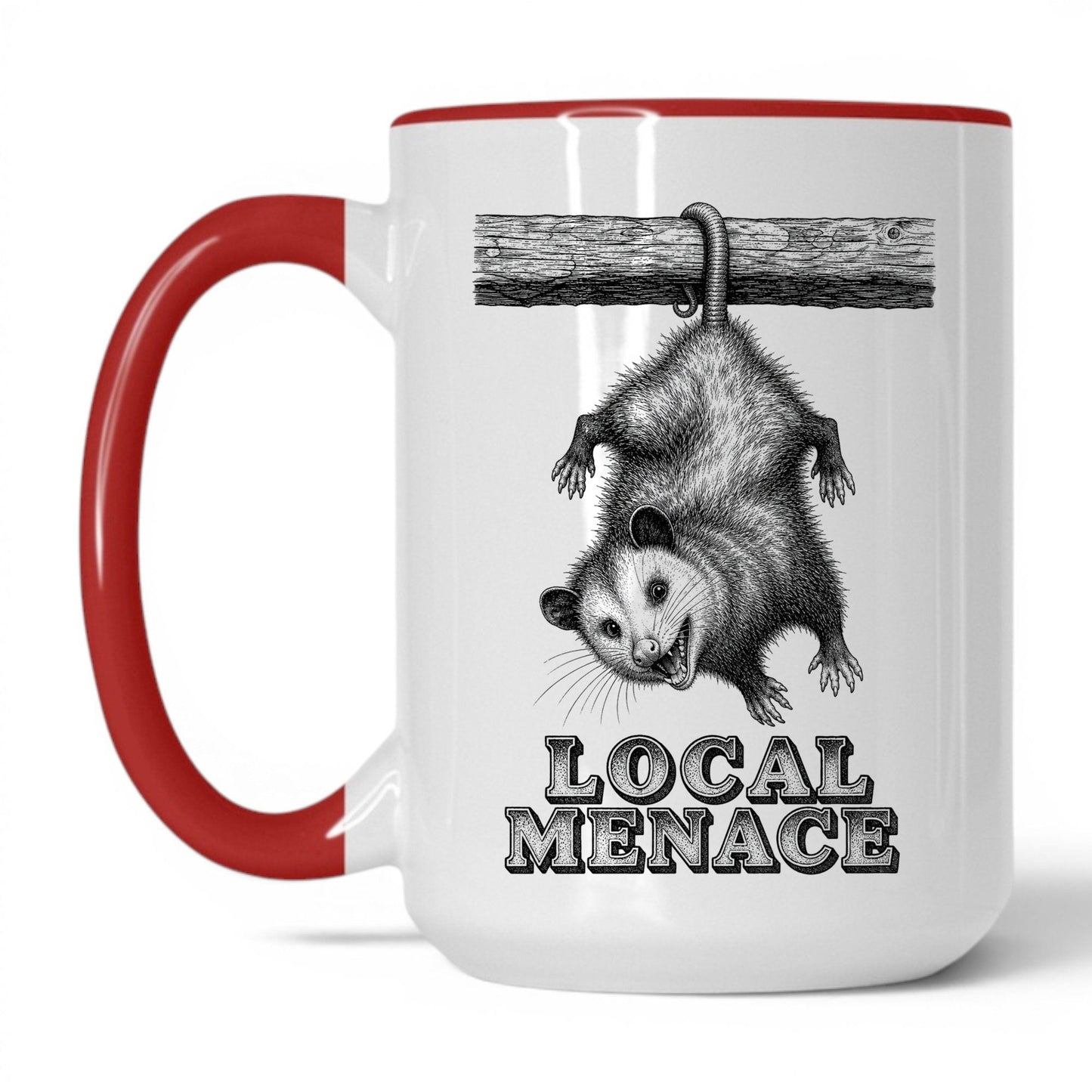 Local Menace Opossum Coffee Mug