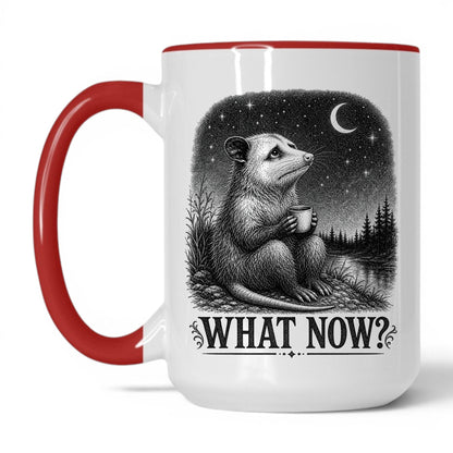 What Now Opossum Coffee Mug