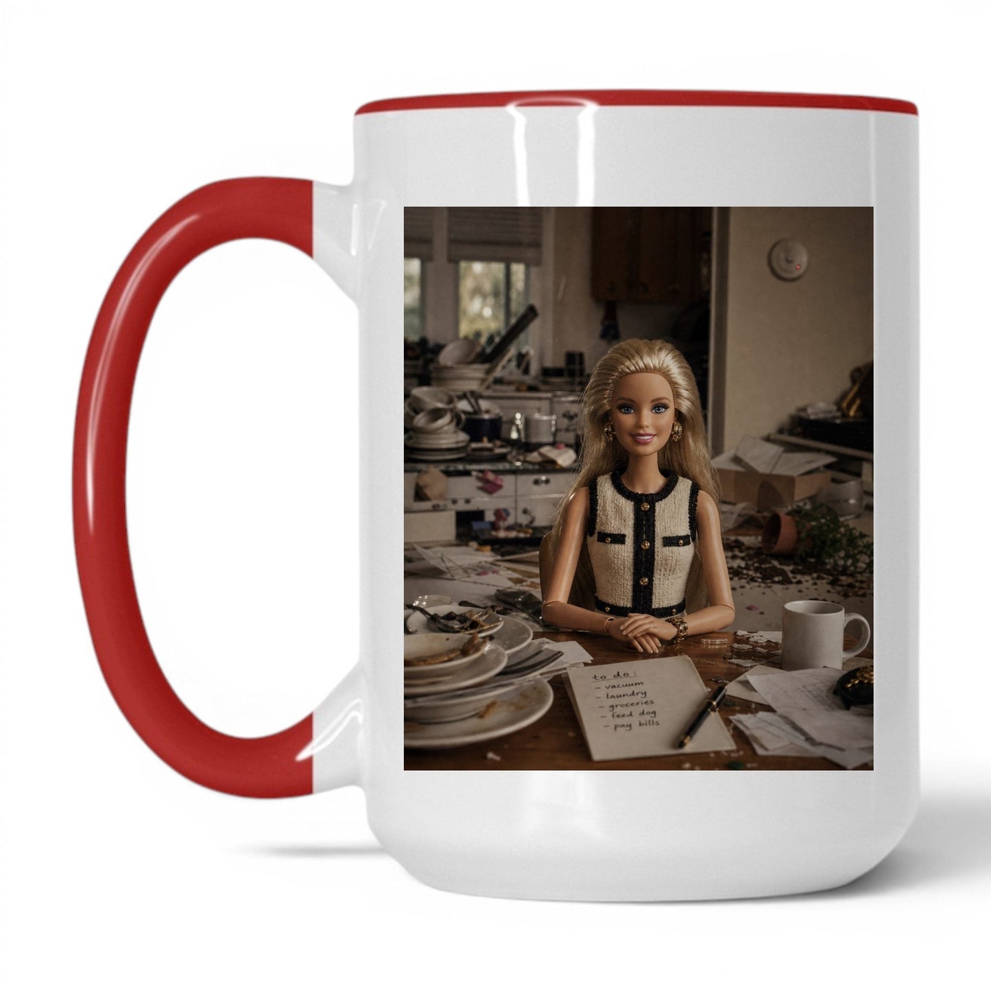I Have It All Together Doll Face Mug