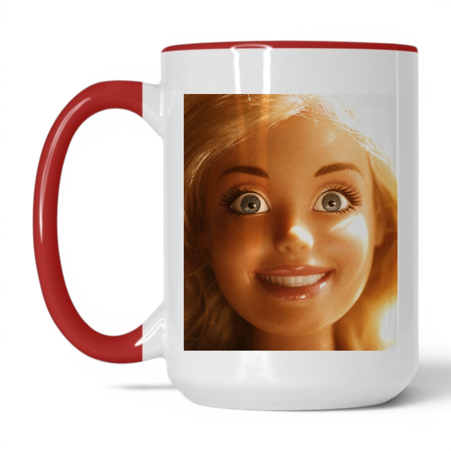 Unhinged Doll Face Coffee Mug