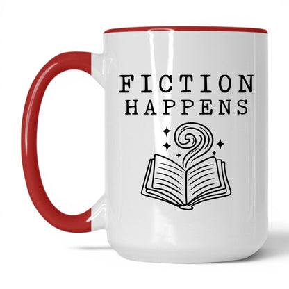 Fiction Happens Coffee Mug