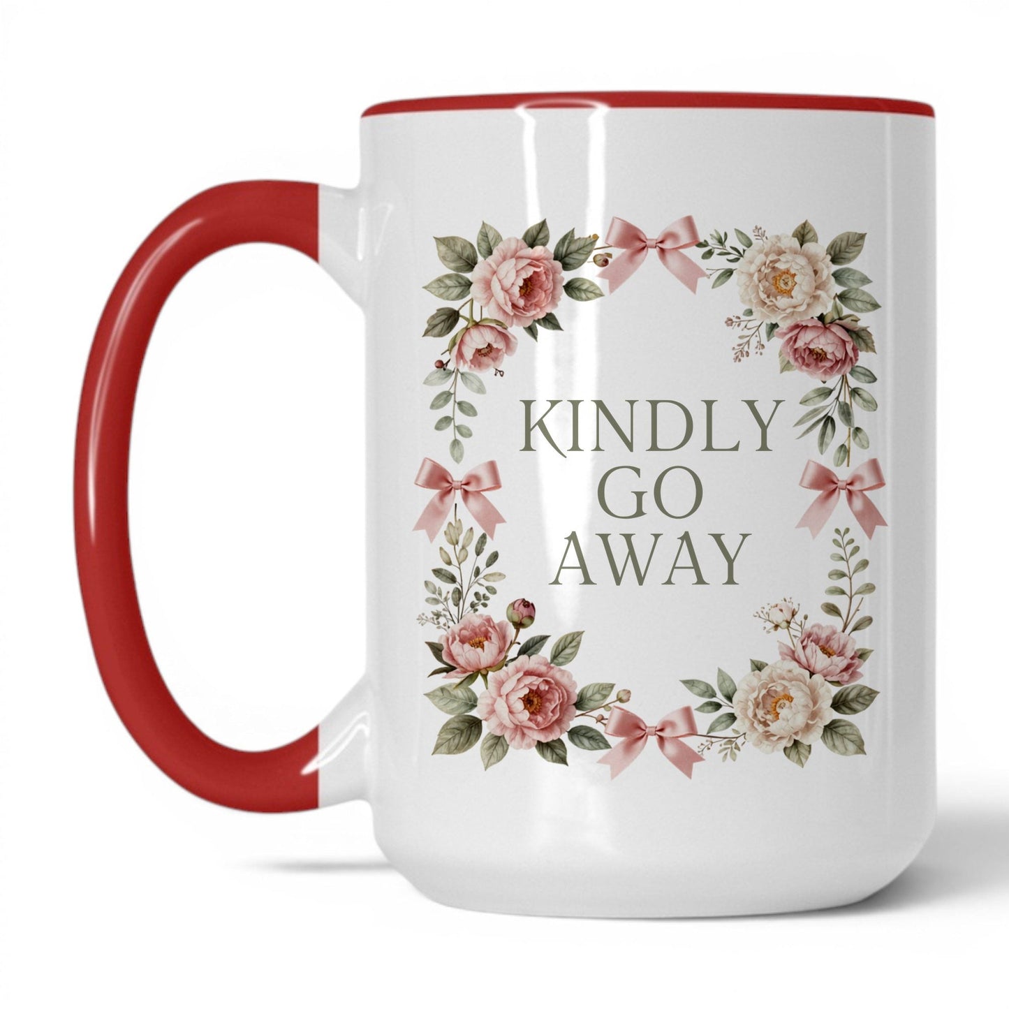 Kindly Go Away Coffee Mug