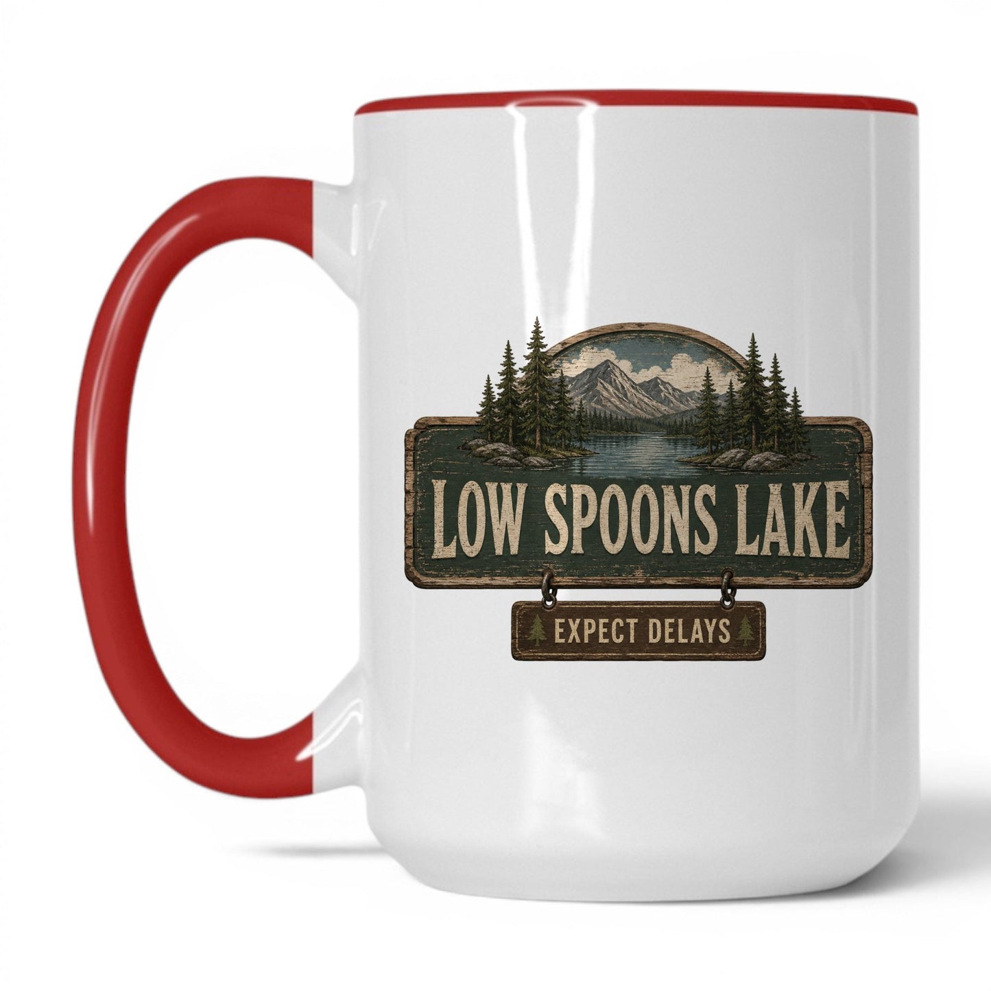 Low Spoons Lake Coffee Mug