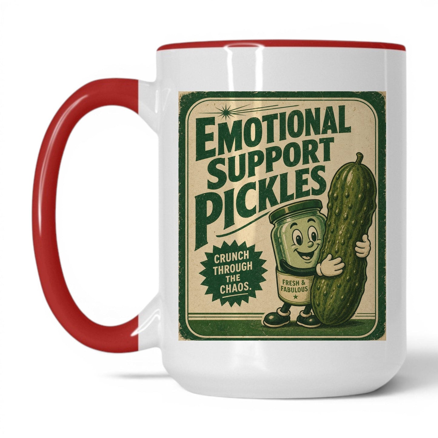 Fresh and Fabulous Pickles Coffee Mug