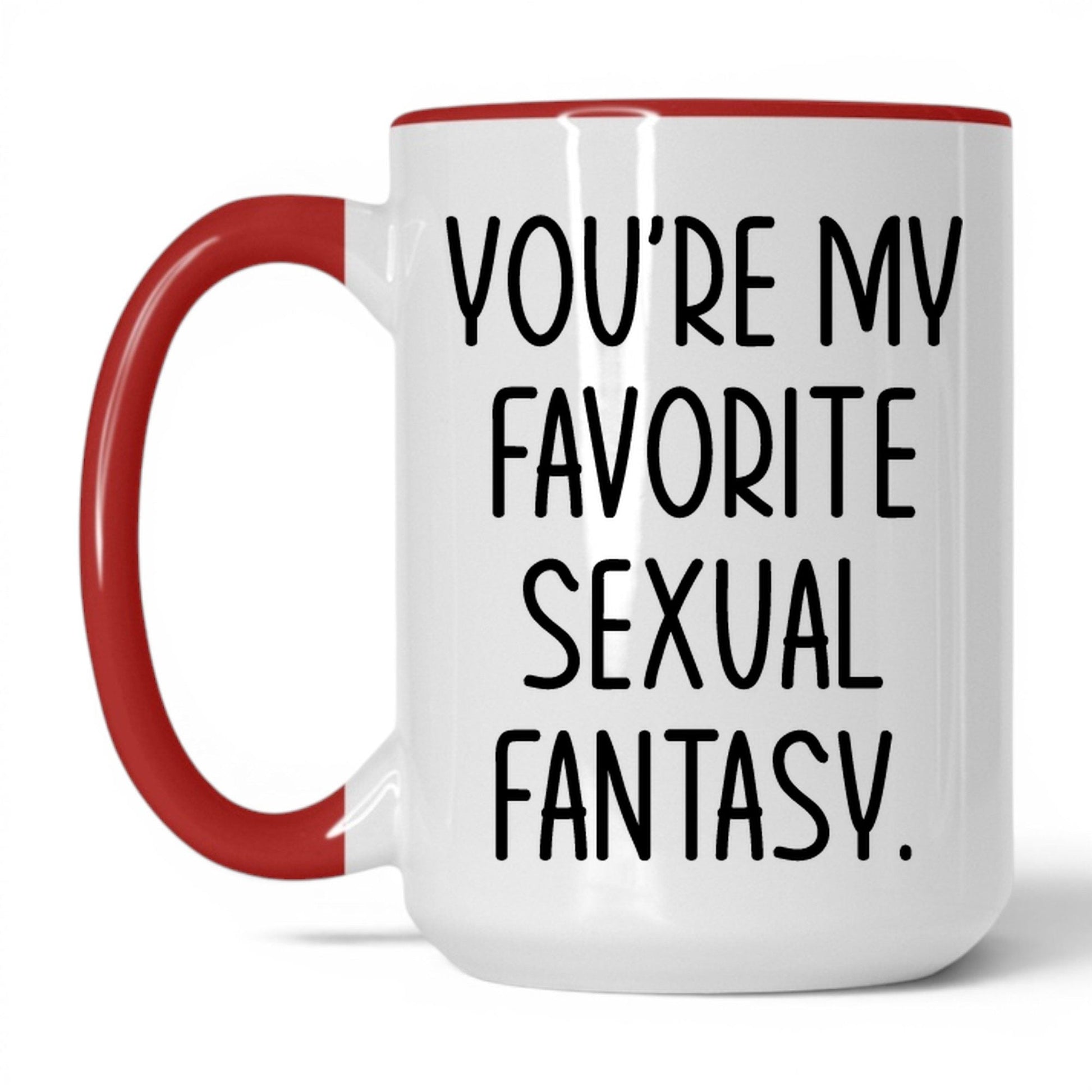 You're My Favorite Fantasy Mug – 15oz White/Red Mug