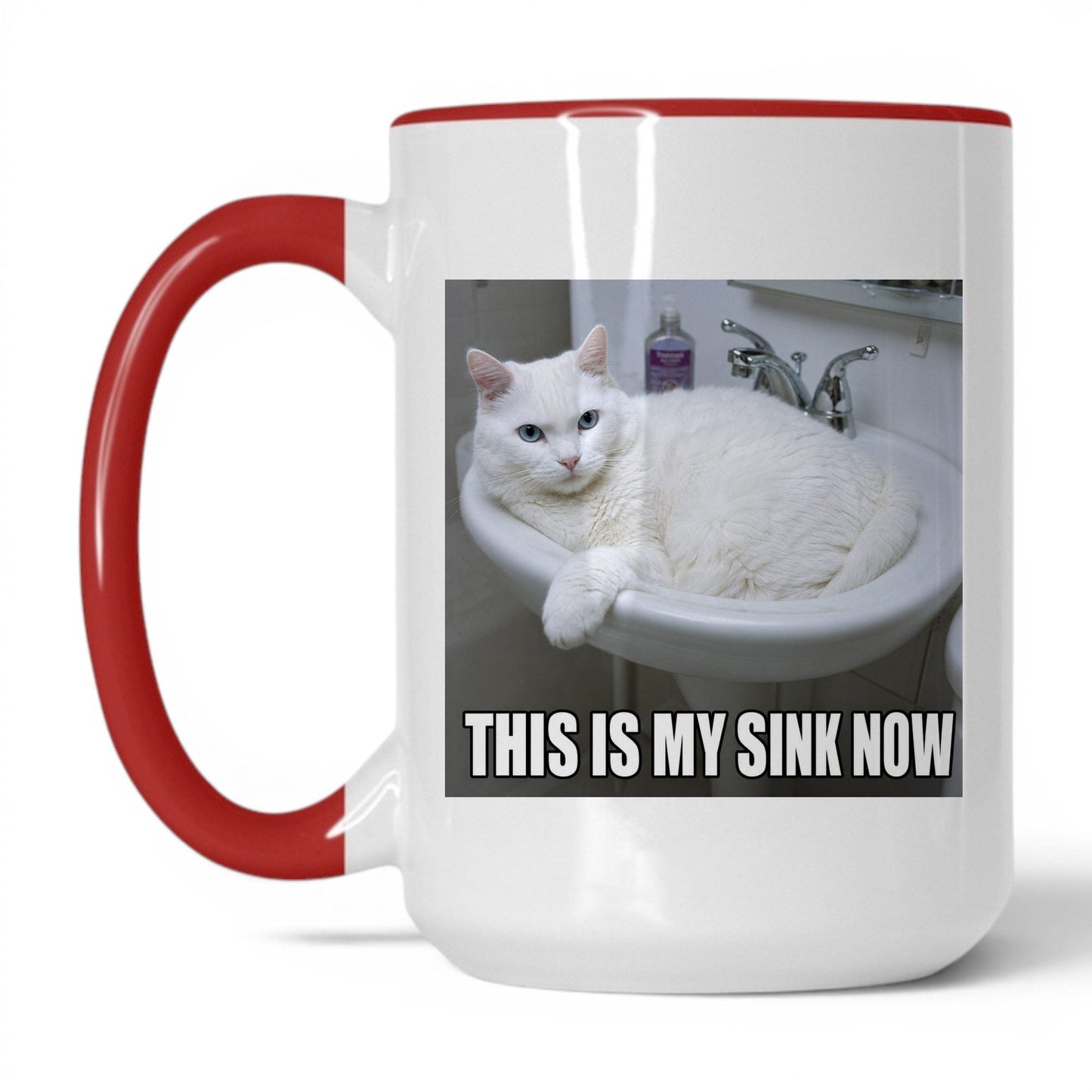 This Is My Sink Now Cat Coffee Mug
