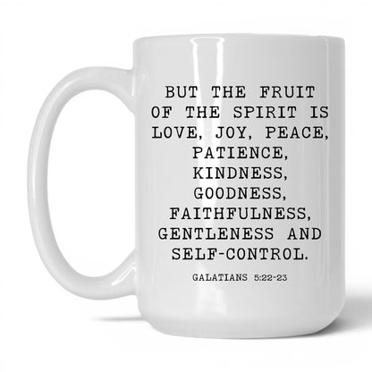Fruit of the Spirit Mug – 15oz White Mug