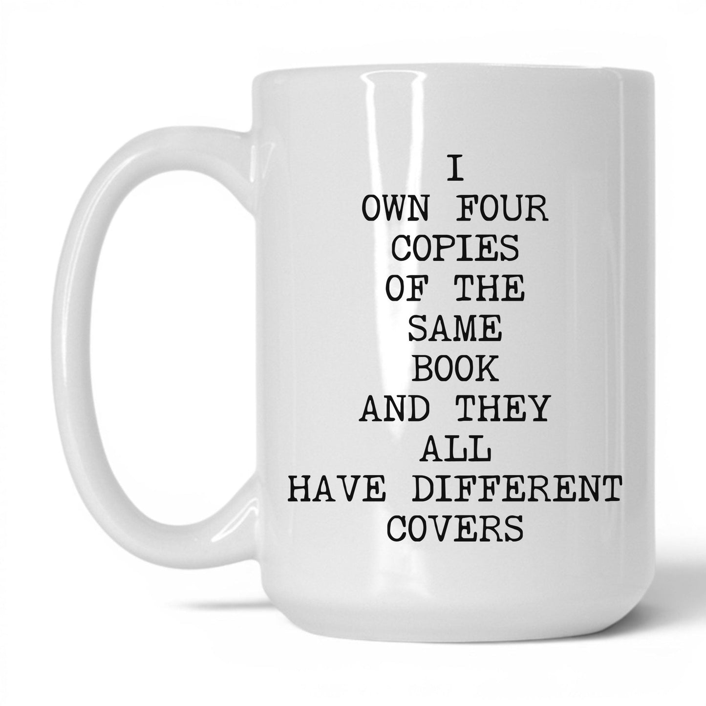 Four Copies Different Covers Coffee Mug