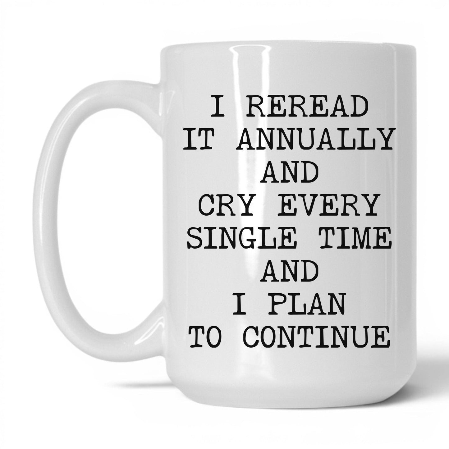 Reread It Annually Coffee Mug